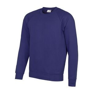 AWDis Academy Childrens/Kids Crew Neck  School Sweatshirt / Purple